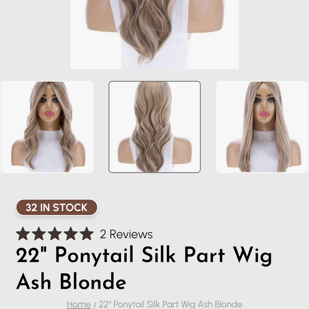 Blonde Women's Hair Wig